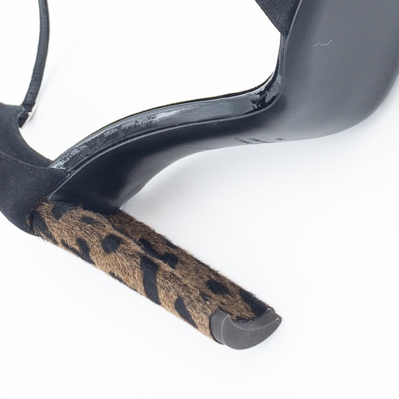 Authentic Giuseppe zanotti I70086 cam Nero sandals - Picture 6 of 16